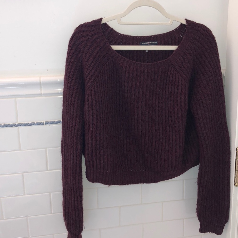 Brandy Melville red sweater